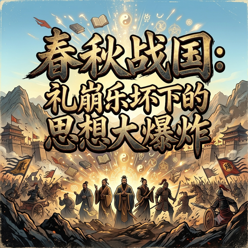 春秋战国:礼崩乐坏下的思想大爆炸
