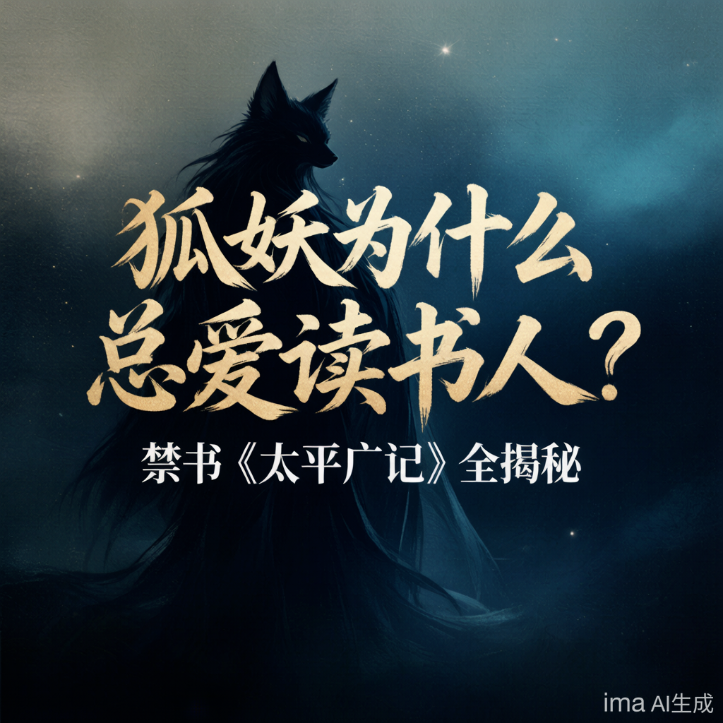 狐妖为什么总爱读书人？揭秘禁书太平广记