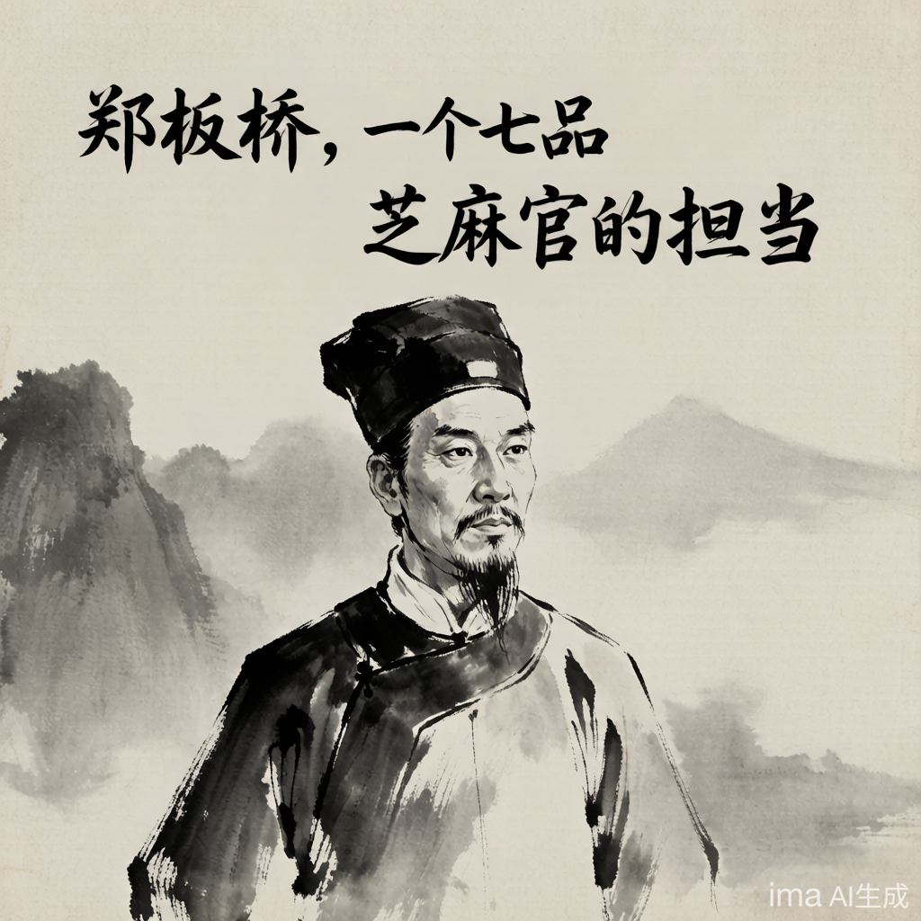 天降猛男:郑板桥,一个七品芝麻官的担当