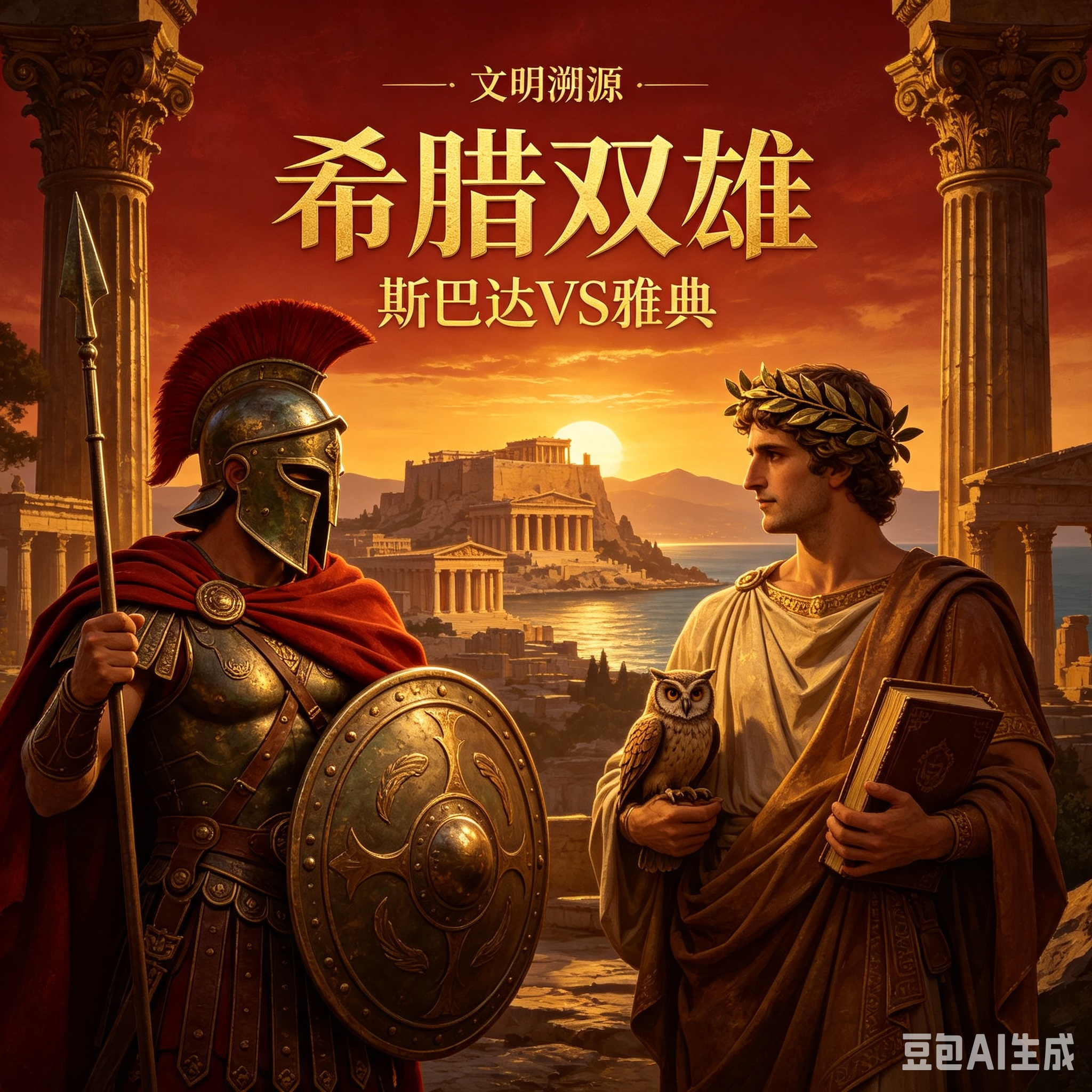 文明溯源：希腊双雄
